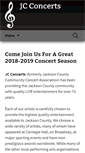 Mobile Screenshot of jcconcerts.org